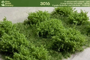 MPAK 9 velkých keřů a plevel - jaro - AMS-3016