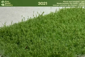 Plevel mezi kolejemi - jaro - AMS-3021