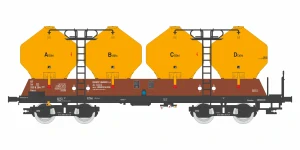 Vůz na sypké hmoty Uacs/Raj ČD 1 - TT