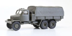 Praga V3S plachta vojenská, kit H0 1/87
