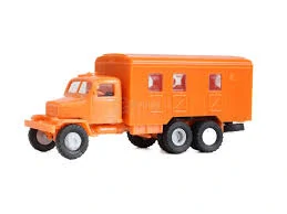 Praga V3S skříň oranžová, kit H0 1/87