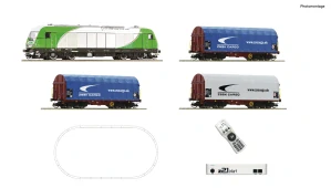 TT - DCC start set lokomotiva ER 20 SETG, 3 plachtové vozy ZSSK, z21 start, MM