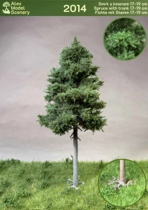 Smrk 17-19 cm kmen - AMS-2014