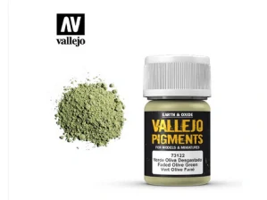 Vallejo Pigments 73122 Faded Olive Green (35ml)