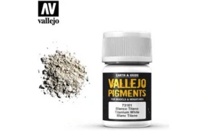 Vallejo Pigments 73101 Titanium White (35ml) 