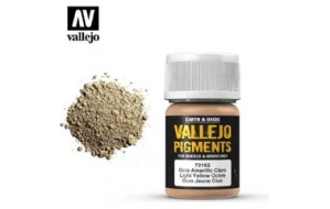 Vallejo Pigments 73102 Light Yellow Ochre (35ml)
