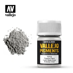 Vallejo Pigments 73113 Light Slate Grey (35ml)