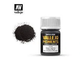 Vallejo Pigments 73116 Carbon Black (Smoke Black) (35ml)