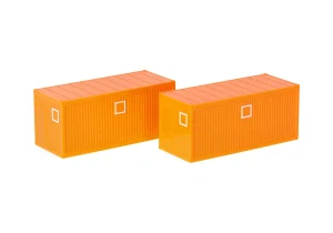 H0 - 2x stavební kontejnery, komunalrange