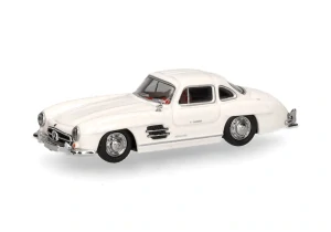 H0 - Mercedes-Benz 300 SL Eagle dveře, bílá