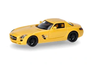 H0 - Mercedes-Benz SLS AMG, žlutá
