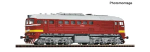 TT - Dieselová lokomotiva T 679.1273, ČSD