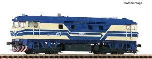 TT - Dieselová lokomotiva Bardotka 749 214-3, ČD