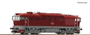 TT - DCC/ZVUK dieselová lokomotiva T478.3153 Brejlovec ČSD