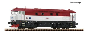 TT - DCC/ZVUK Dieselová lokomotiva Bardotka 751 176-9, ČD Cargo