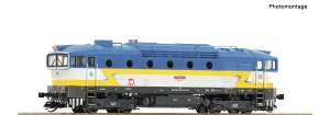 TT - DCC/ZVUK Dieselová lokomotiva Brejlovec "Dášenka" 750 183-6, ZSSK
