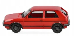 H0 - auto VW Golf II Gti tornádo červená metalíza
