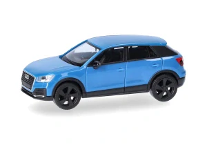H0 - Audi Q2, turbo modrá