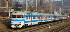 H0 - elektrická jednotka řady 560.003 (ex. SM488.0) + 060.301 ČD, Pantograf - MTB