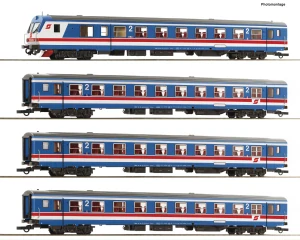 H0 - 4-dílný set Wendezug ÖBB "Was wäre wenn..."DCC