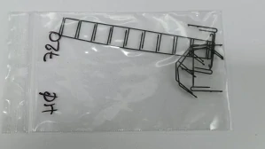 H0 - Sada zábradlí pro model 720/721, černá, MTB