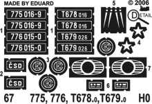 H0 - 775 016-9, 776 015-0, T678.016, T679.026