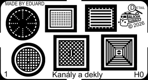 H0 - Kanály a dekly
