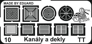 TT - Kanály a dekly