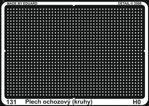 H0 - Plech ochozový (kruhy)