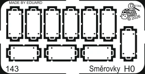 H0 - Směrovky