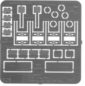 H0 - Stupačky T478.1, 3, 4,749, 750, 751, 752, 753, 754