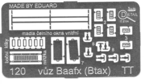 TT - Doplňky vozu Baafx (Btax, BDtax)