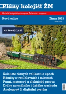 Železniční magazín - Plány kolejišť Zima 2025
