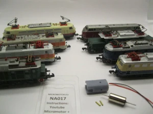 Arnold BR 220, BR 221, Am 4/4, BR 194, E94, BR 254, BR 110, BR 140, E40, BR 141, E41, Rh 1020, Rh 1042, Rh 1118, BR 103.1, BR 150, BR 117, E17, BR 118, E18, BB 25000, US GG1