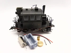 Trix PtL 2/2, T2, BR 98, Glaskasten