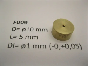 Setrvačník ø10 x 5 x ø1 mm