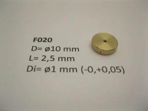 Setrvačník ø10 mm x 2,5 mm x ø1 mm