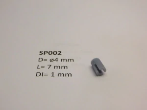 ø 4 x 7 - for 1 mm shaft