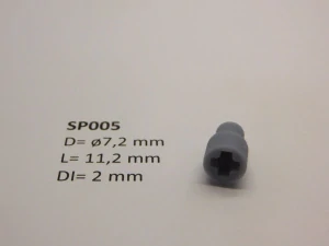 ø 7.2 x 11.2 with cross - for 2 mm shaft