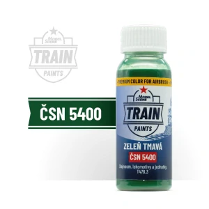 MS Train Paints - ČSN 5400 Zeleň tmavá (30 ml)
