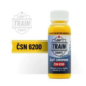MS Train Paints - ČSN 6200 Žluť chromová / žluť signální (30 ml)