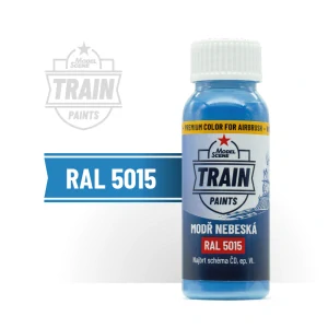 MS Train Paints - RAL 5015 Modř nebeská (30 ml)