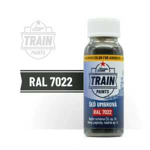 MS Train Paints - RAL 7022 Šeď umbrová / šeď tmavá (30 ml)