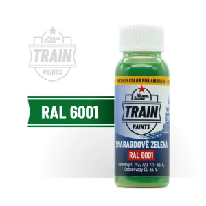 MS Train Paints - RAL 6001 Smaragdově zelená (30 ml)