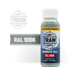 MS Train Paints - RAL 9006 Hliníkově bílá (30 ml)