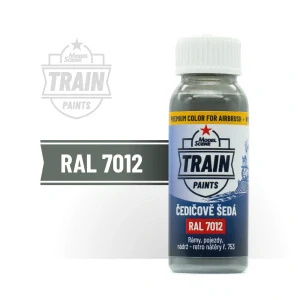 MS Train Paints - RAL 7012 Čedičově šedá (30 ml)