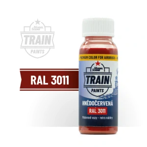 MS Train Paints - RAL 3011 Hnědočervená (30 ml)