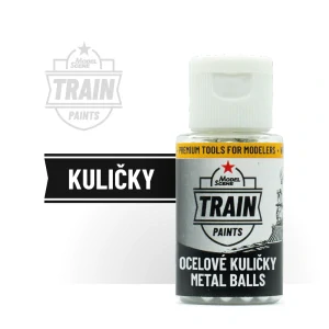 MS Train Paints - Kovové míchací kuličky 250 ks