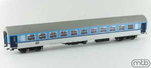 H0 - DCC přípojný vůz Bt 279 Najbrt ČD, osvětlený