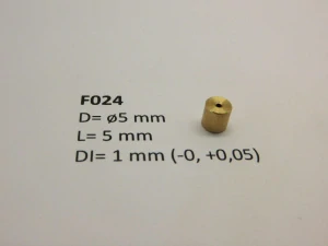 Setrvačník ø5 mm x 5 mm x ø1 mm